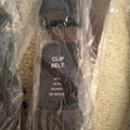 3x Cotton On Clip Belts - Chocolate/Matte Black (M/L)