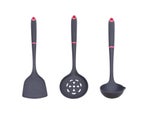 Mbg 1 Set Non-stick Cooking Utensils Good Flexibility Silicone Soup Spoon Kit