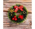 Christmas Wreath Door Garland, Front Door Winter Xmas Party Decoration with F