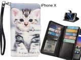 iPhone X case Multifunction wallet leather case