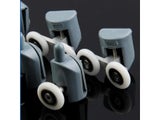 4pcs Shower Rooms Cabins Pulley Shower Room Roller Diameter 2double Top 2