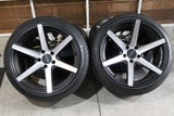 18&quot; CVZV Concave wheels and tryes 5 x 114.3 (5 x 4.5&quot;)