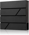 Large Capacity Locking Mailbox with Newspaper Holder - Brand New NZ Stock