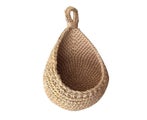 Hanging Wall Vegetable Fruit Baskets Vintage Handmade Woven Storage Basket Fo