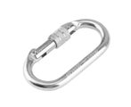 Mountaineering Climbing Carabiner Steel Screw Lock Hook 25KN or 2500kg