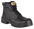 Hard Yakka, Gravel Lace up Safety Boot - Black - 13
