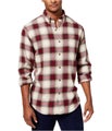 G.H. Bass &amp; Co. Mens Fireside Flannel Button Up Shirt