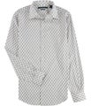 Perry Ellis Mens Printed Button Up Shirt