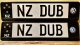 NZ DUB – Personalised Plate | Aotearoa Icon