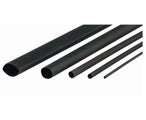 Cabac Heatshrink Thin Wall 25mmx4FT Black 1.2m