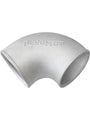 Aeroflow Tight Radius Cast Elbow - Natural Finish 90 Elbow, 2-1/2
