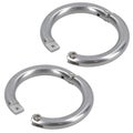 8mm Lockable Split Round Ring Shackle 316 Stainless Steel Splitring