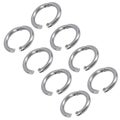 8mm Lockable Split Round Ring Shackle 316 Stainless Steel Splitring