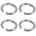 8mm Lockable Split Round Ring Shackle 316 Stainless Steel Splitring
