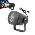 Christmas LED Snowflake Projector Light Indoor Home Snow Lamp Christmas Party