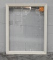 Off White Aluminium Fixed Pane Window H1000 x W800 NL15646