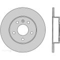 2x PROTEX Rotors - Rear For HOLDEN ASTRA TS 4D Hatchback FWD 1998 - 2005 #DR816