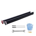 Garage Door Torsion Springs Pair of 0.234 x 2 x 31 inch with Winding Bars