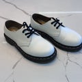 Dr Martens EU36 / US5 • Women’s White Leather Oxford • As Newo