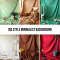 3M x 3M Photography Backdrop Background Green