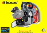 Battery Power Chain Guide Bar Mounted Sharpener KIT By Tecomec Model MJ 10.8