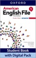 American English File: Level 1: Student Book with Digital Pack by Rebecca Lissne