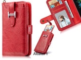Alcatel 1 Case Retro leather case multi cards cash pocket