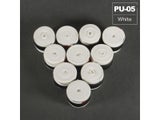 QUESHARK 10 Pcs Coated Anti-slip Breathable Tennis Racket Sweat Bands Tapes