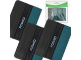 FOSHIO 3/6pcs No Scratch Suede Cloth Scraper Vinyl Car Wrap Felt Squeegee