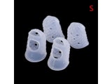 4Pcs/Set Silicone Finger Guards Guitar Fingertip Protectors For Ukulele Guitar