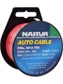 Narva Single Core Cable 2.5mm 7M 5 Amp Red 7 Metres 5812-7RD