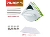 Magnetic Window Wiper Double Side 3-30mm Glass Cleaner Brush Tool Household