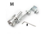 1PC Universal Simulator Whistler Exhaust Fake Turbo Whistle Pipe Sound Muffler