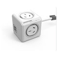 ALLOCACOC POWERCUBE Extended USB - White (ALL-POWERCUBE54)