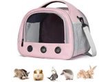 Portable Small Animal Carrier For Guinea Pig Hamster Hedgehog Parrot Rat