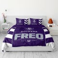 Fremantle Dockers AFL Team Logo Queen Quilt Cover Set