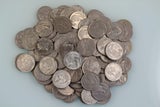 NZ KIWI 20 CENT COINS 1967-1988 MIXED DATES X 100 Cupro Nickel