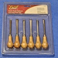 Excel #56010 Palm Style Deluxe Carving Tools Set-6 Pieces