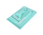 Kitchen Fruit Ceramic Knife Set Fruit Vegetable Peeler Chopping Board Light G