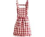 Cooking Apron for Women with Pockets, layered Bib Apron for Cooking, Baking,