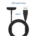 Fitbit Luxe Charge 5 USB Charger Cable Reset Button