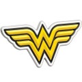 Wonder Woman 3D Car Badge (Black, Yellow and Chrome) Metal Car Badge Iconic C...