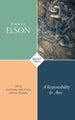 A Responsibility to Awe by Rebecca Elson - Paperback