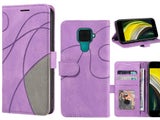 Huawei nova 5i Pro Case Wallet Premium Denim Leather Cover