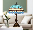 12” Tiffany Table Lamp (30cm Shade) New Design