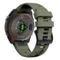 22mm Compatible for Garmin Fenix 7 Pro Quick Release Silicone Replacement Strap