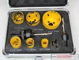 Bi-Metal 9-Pc Holesaw Set