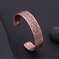 Copper Viking Cuff Bracelet Magnetic Healthcare