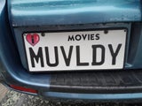 Personalised Plate MUVLDY