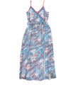 bar III Womens Printed Maxi A-line Dress